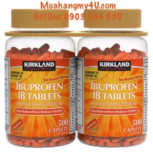 Thuốc giảm đau Ibuprofen 200mg - 500 viên 