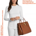 MICHAEL Michael Kors - Michael Kors Hamilton Moderne Large Leather Satchel