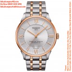 Tissot Men´s Swiss Automatic Chemin des Tourelles Powermatic 80 Helvetic Pride Two-Tone Stainless Steel Bracelet Watch 42mm