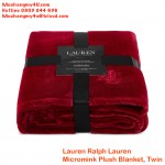 Lauren Ralph Lauren Micromink Plush Blanket, Twin