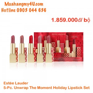 Estée Lauder 5-Pc. Unwrap The Moment Holiday Lipstick Set