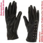 Michael Kors MICHAEL Women´s Astor Studded Leather Tech Gloves