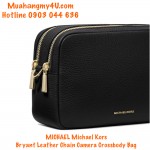 MICHAEL Michael Kors Bryant Leather Chain Camera Crossbody Bag