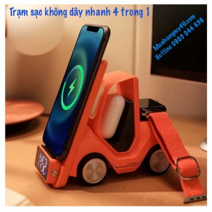 Trạm sạc không dây nhanh 4 trong 1 - By INSPECIAL HOME