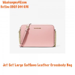 Michael Kors - Jet Set Large Saffiano Leather Crossbody Bag