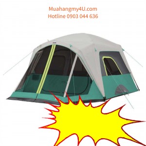 CORE 6-person Cabin Tent with Screenhouse